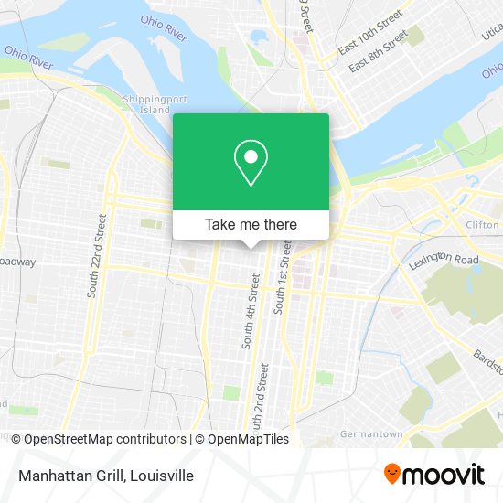 Mapa de Manhattan Grill