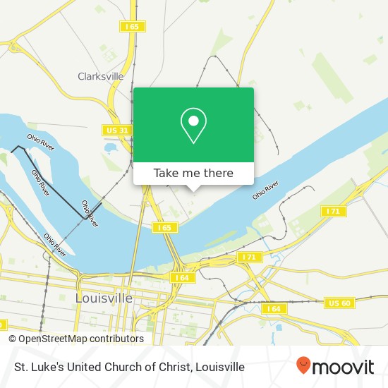 Mapa de St. Luke's United Church of Christ