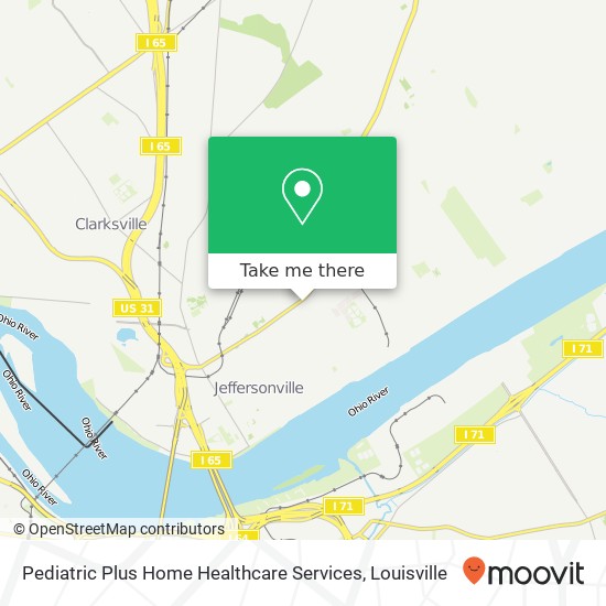 Pediatric Plus Home Healthcare Services map