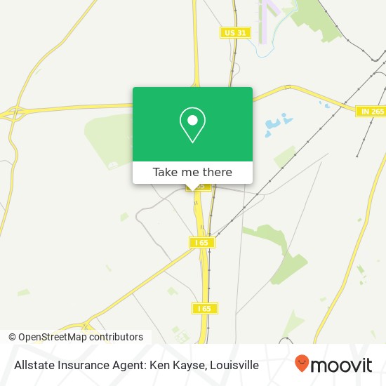 Mapa de Allstate Insurance Agent: Ken Kayse