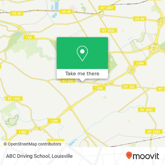 ABC Driving School map