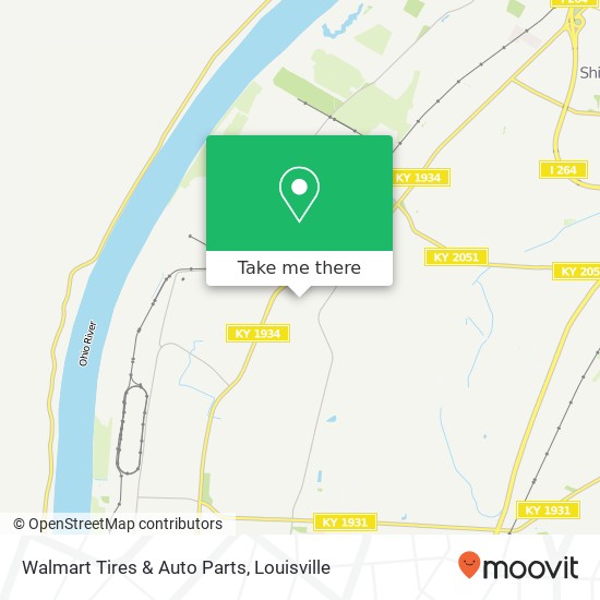 Walmart Tires & Auto Parts map