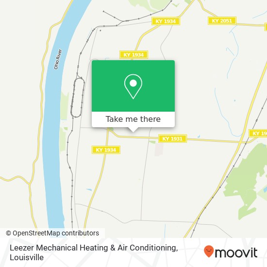 Leezer Mechanical Heating & Air Conditioning map