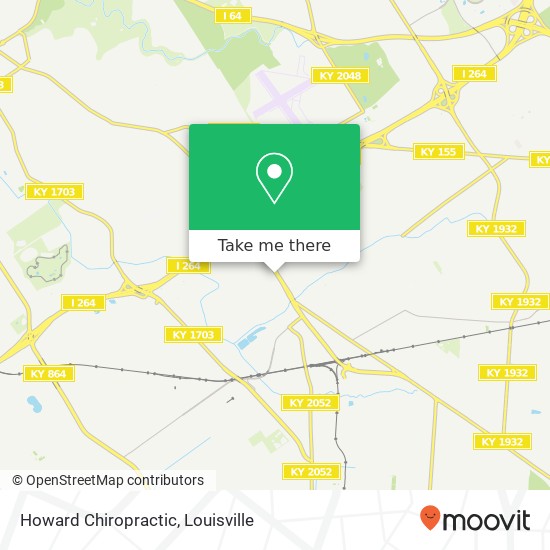 Howard Chiropractic map