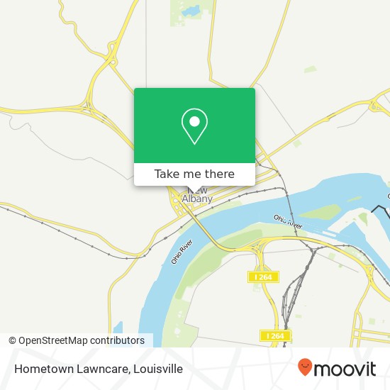 Hometown Lawncare map