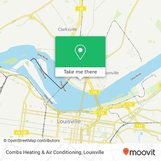 Mapa de Combs Heating & Air Conditioning