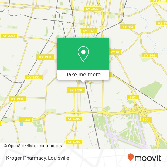 Kroger Pharmacy map