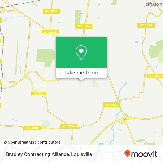 Mapa de Bradley Contracting Alliance