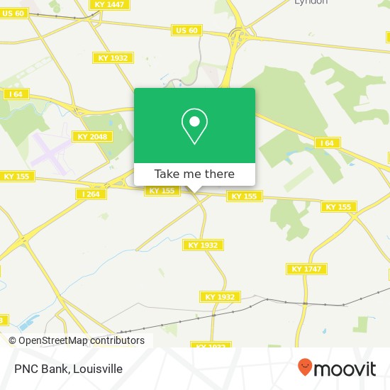 PNC Bank map