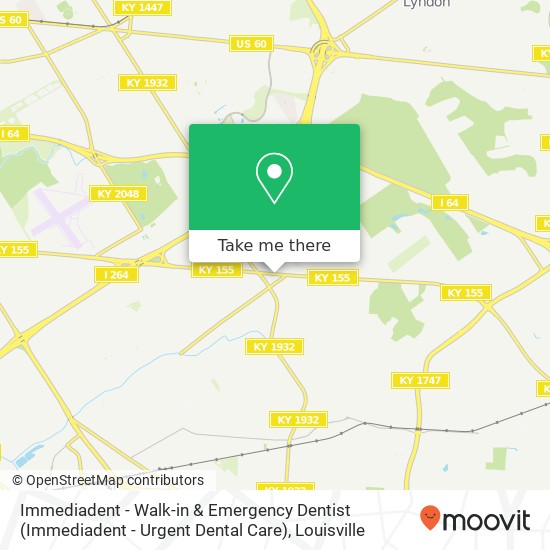 Immediadent - Walk-in & Emergency Dentist (Immediadent - Urgent Dental Care) map