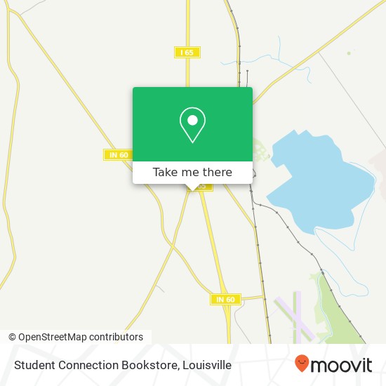 Mapa de Student Connection Bookstore