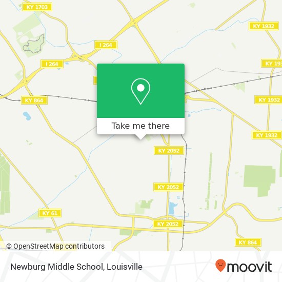 Newburg Middle School map