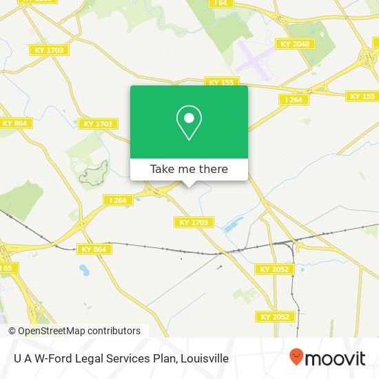 U A W-Ford Legal Services Plan map
