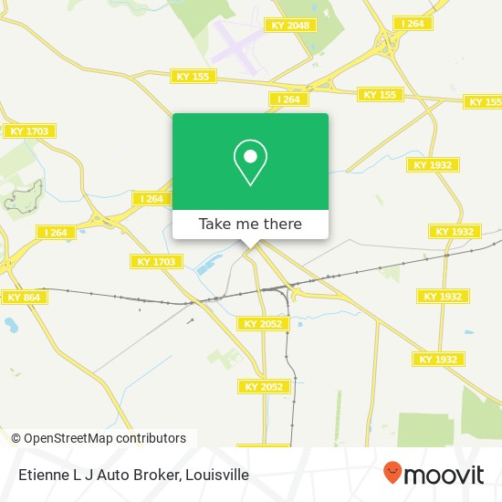 Mapa de Etienne L J Auto Broker