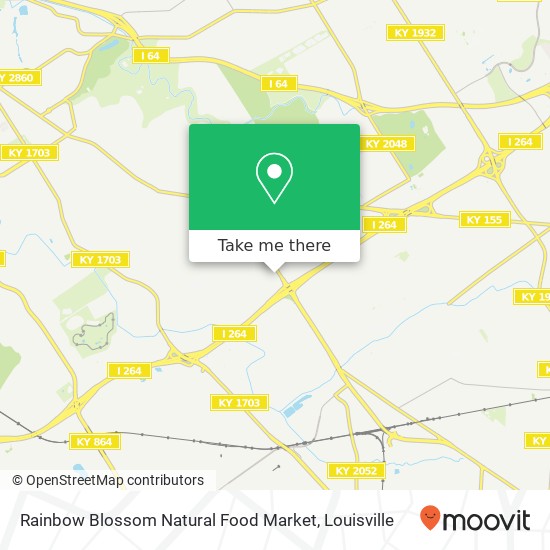 Rainbow Blossom Natural Food Market map