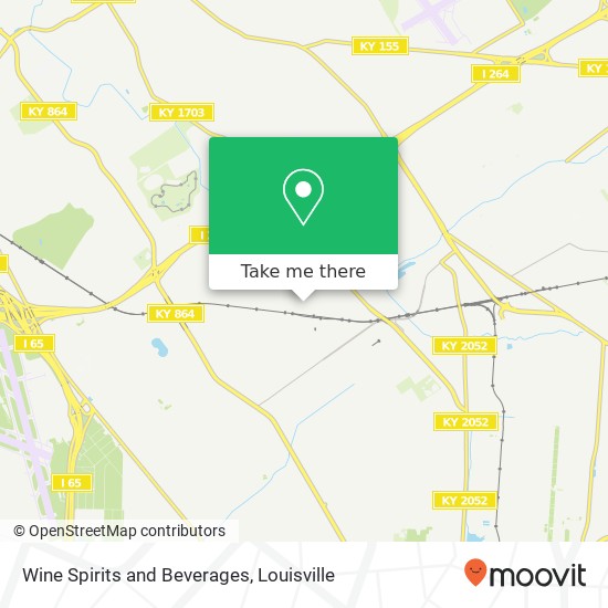 Wine Spirits and Beverages map