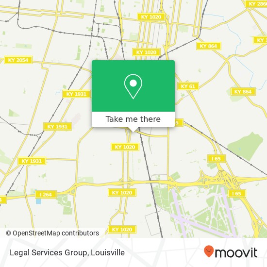 Legal Services Group map