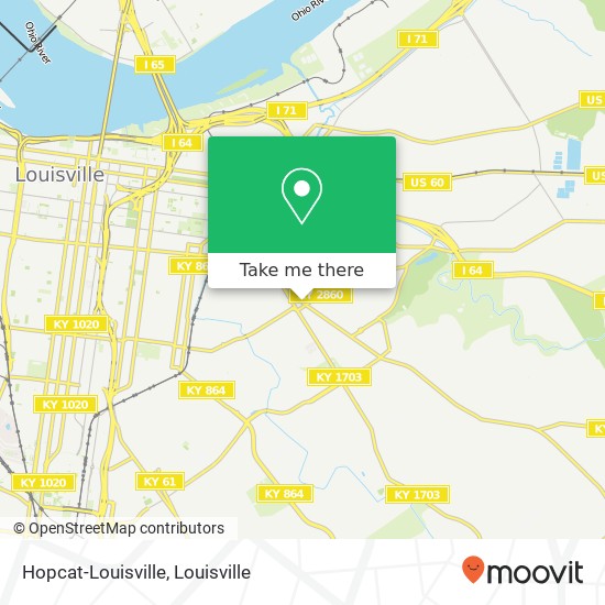 Mapa de Hopcat-Louisville