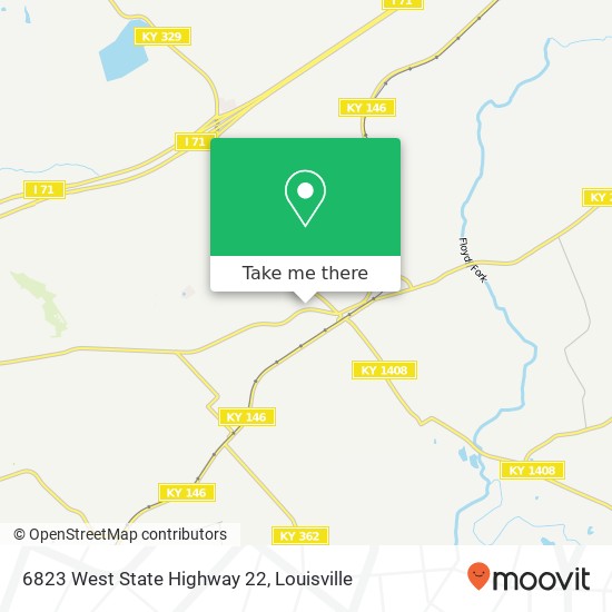 6823 West State Highway 22 map