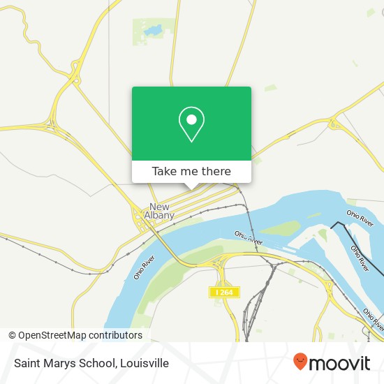 Mapa de Saint Marys School