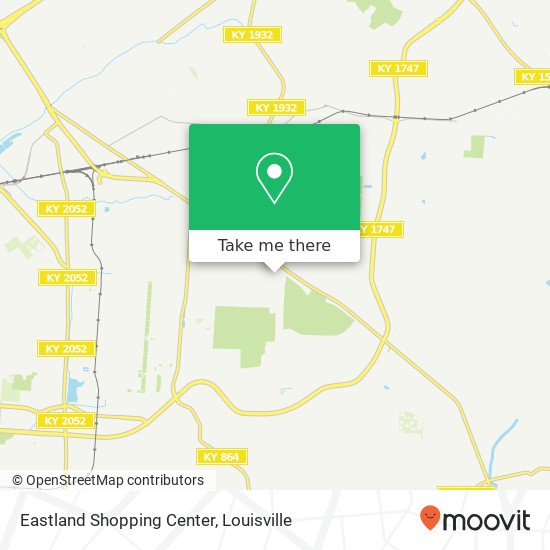 Mapa de Eastland Shopping Center