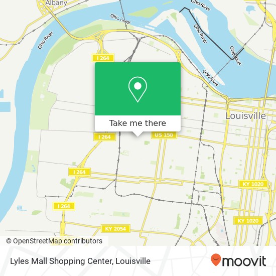 Mapa de Lyles Mall Shopping Center