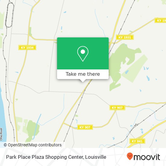 Park Place Plaza Shopping Center map