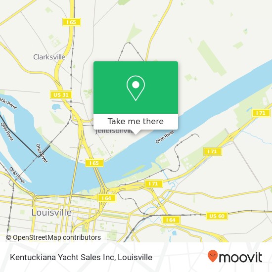 Kentuckiana Yacht Sales Inc map