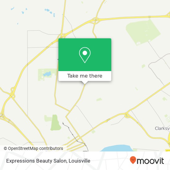 Mapa de Expressions Beauty Salon