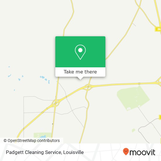 Mapa de Padgett Cleaning Service