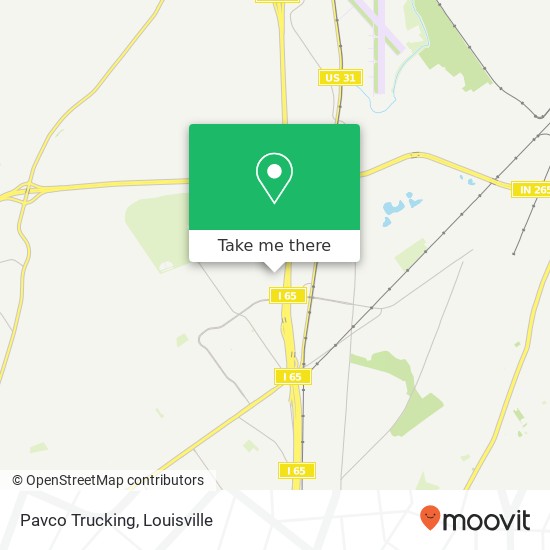 Pavco Trucking map