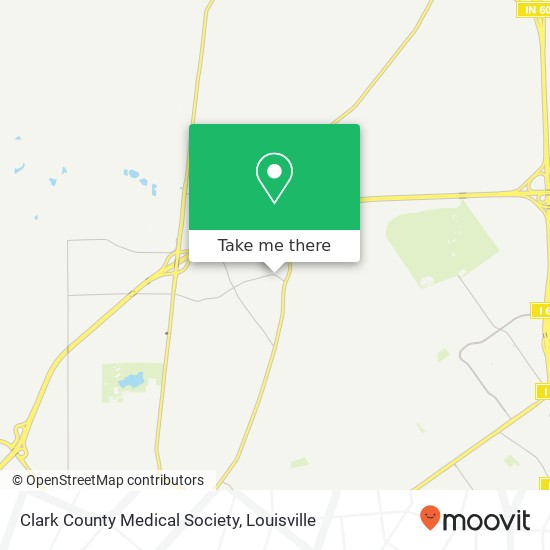 Clark County Medical Society map