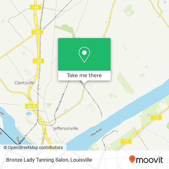 Mapa de Bronze Lady Tanning Salon