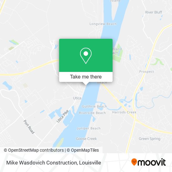 Mike Wasdovich Construction map