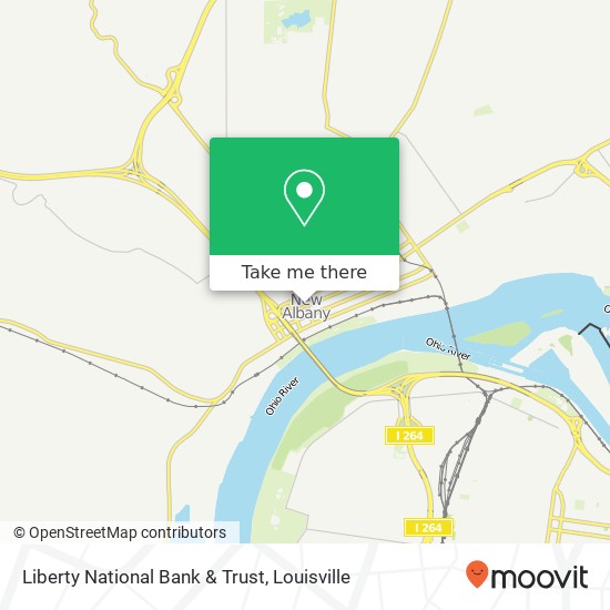 Liberty National Bank & Trust map