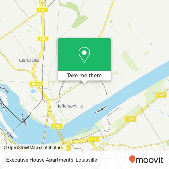 Mapa de Executive House Apartments