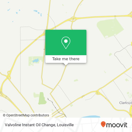 Valvoline Instant Oil Change map