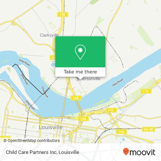 Mapa de Child Care Partners Inc