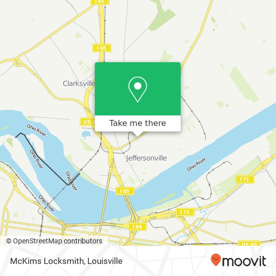 McKims Locksmith map