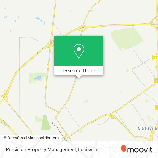 Precision Property Management map