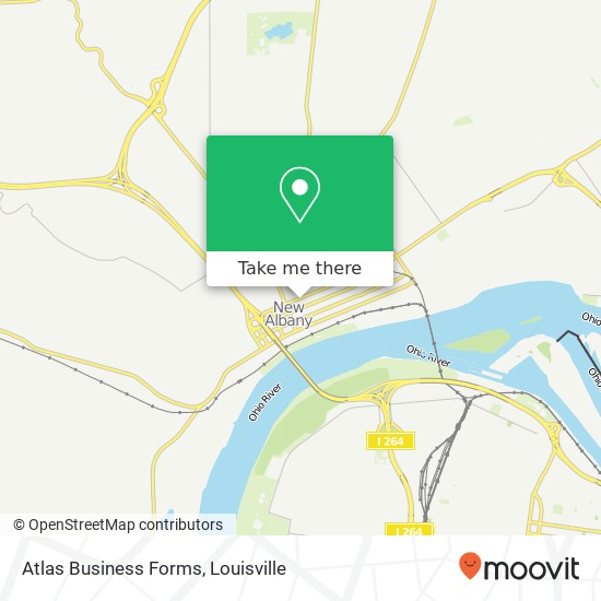 Atlas Business Forms map