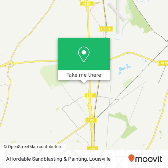 Mapa de Affordable Sandblasting & Painting