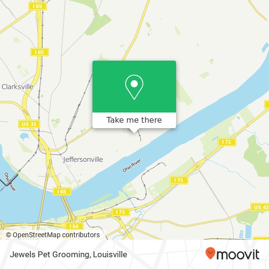 Jewels Pet Grooming map