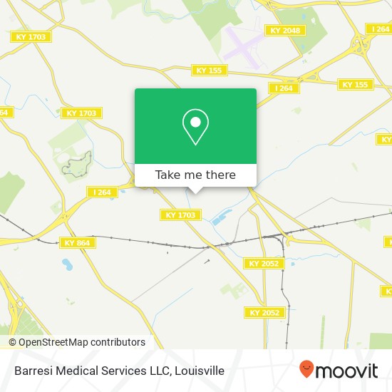 Mapa de Barresi Medical Services LLC