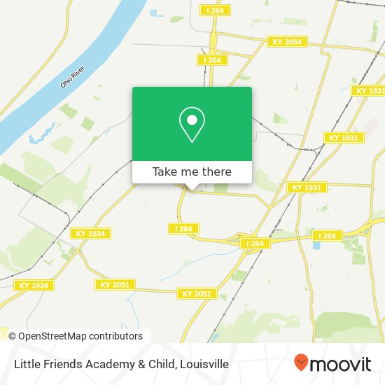 Little Friends Academy & Child map