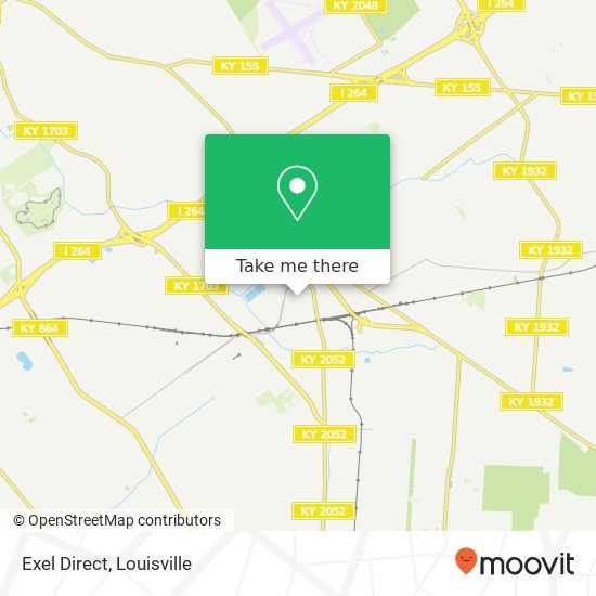 Exel Direct map