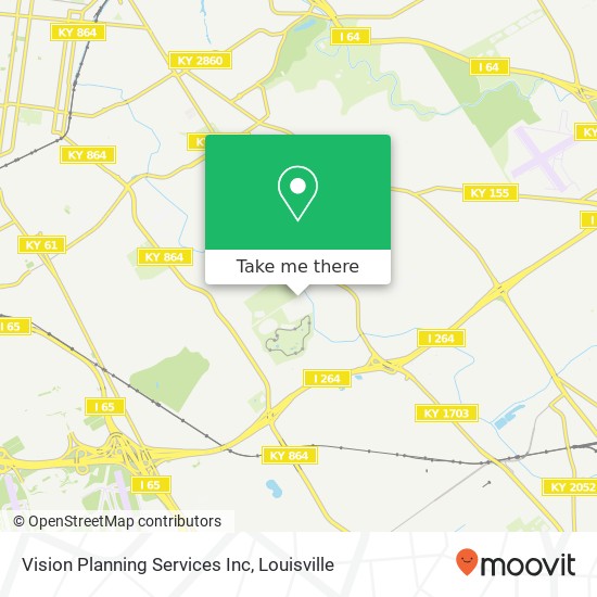 Vision Planning Services Inc map