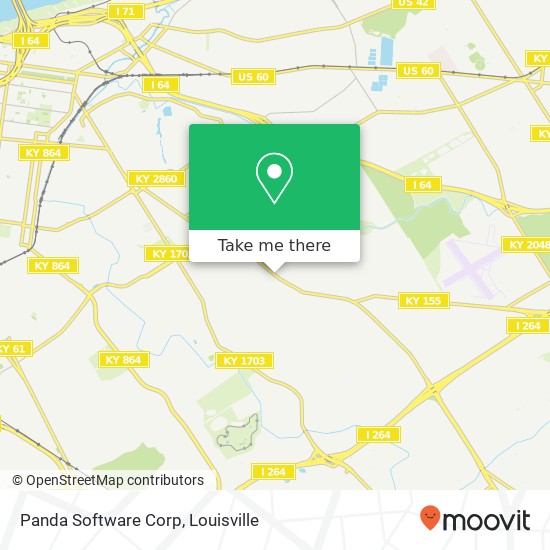 Mapa de Panda Software Corp