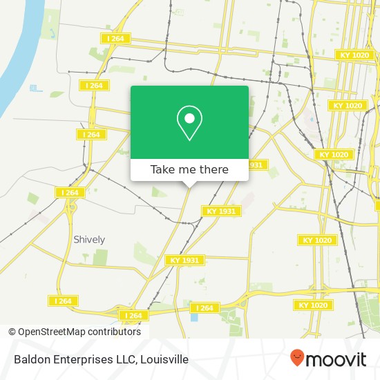 Baldon Enterprises LLC map