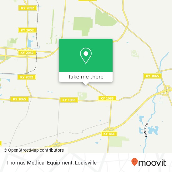 Mapa de Thomas Medical Equipment